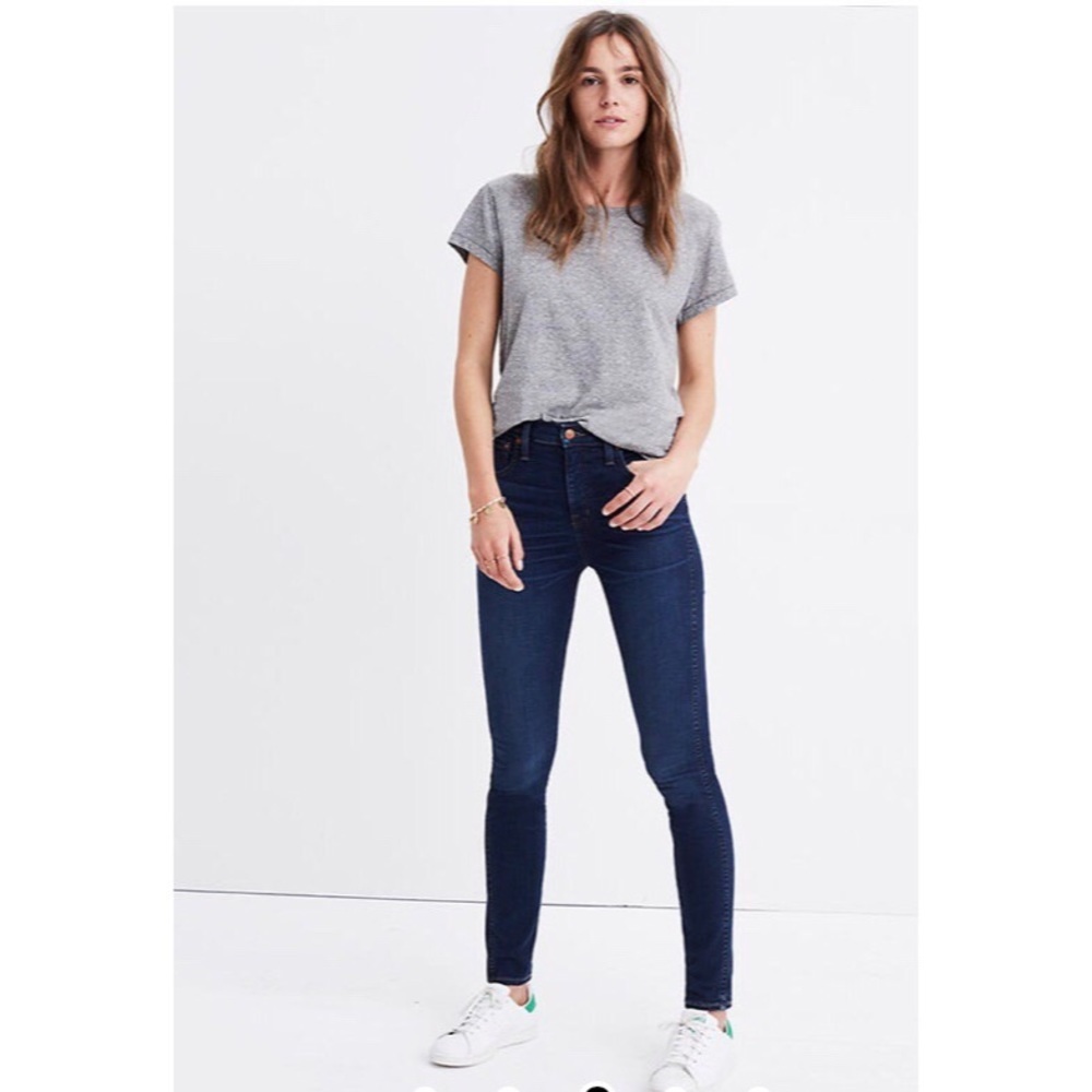 Madewell 10” HighRise Skinny Jeans